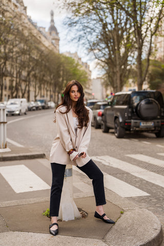 MARIE - Black mom jeans