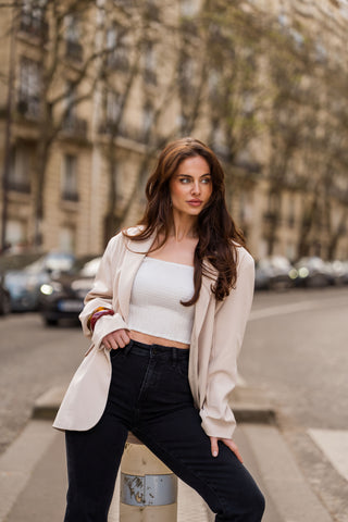 MARIE - Black mom jeans