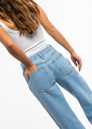 ALIX - Jean wide leg taille mi-haute