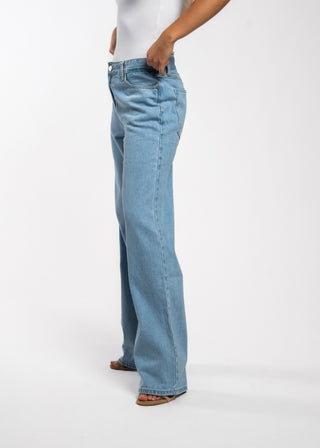 ALIX - Jean wide leg taille mi-haute