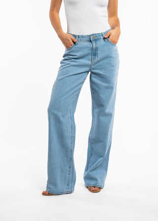 ALIX - Jean wide leg taille mi-haute