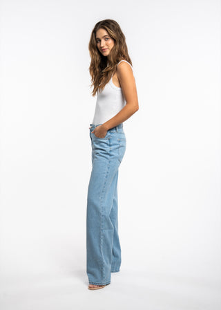 ALIX - Jean wide leg taille mi-haute