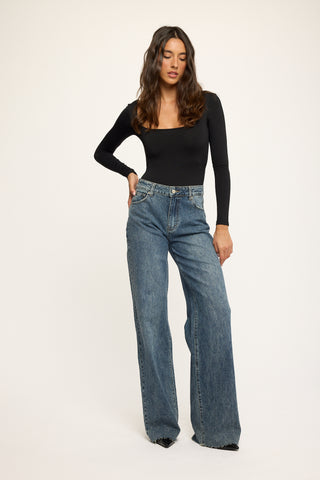 LAY - Jean large long