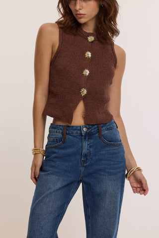 MAUD - Two-tone mom jeans