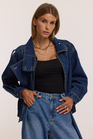 VAYA - Veste col montant