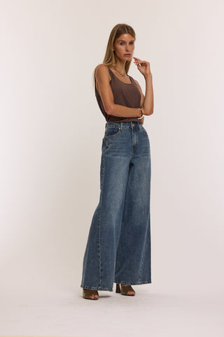 ANIS - Wide-leg jeans