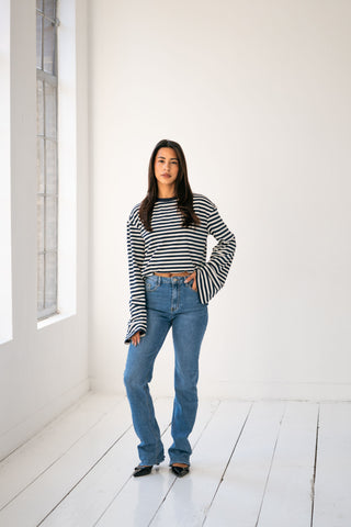 LANA - Long straight-leg jeans
