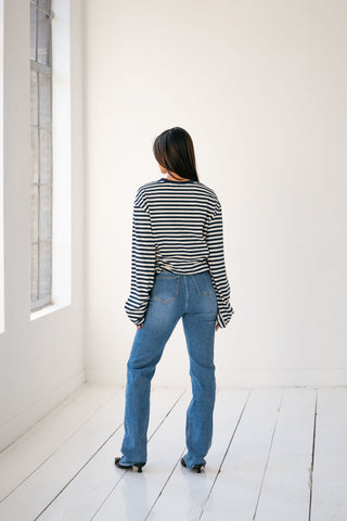 LANA - Long straight-leg jeans