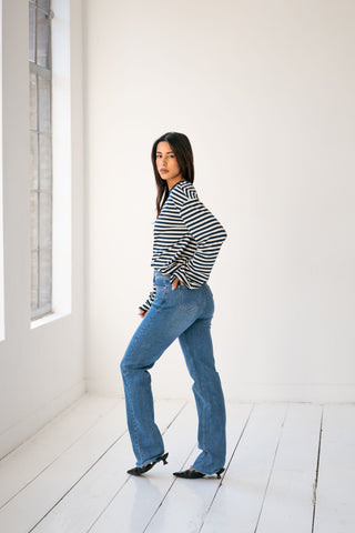 LANA - Long straight-leg jeans