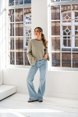 LONDON - Long flare jeans