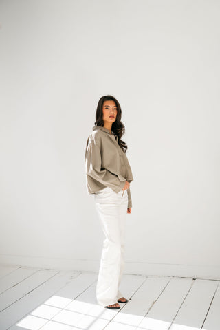 LESLIE - Long flare jeans
