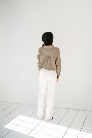 LESLIE - Long flare jeans