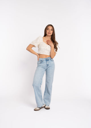 SUMMER - Braided pocket jeans