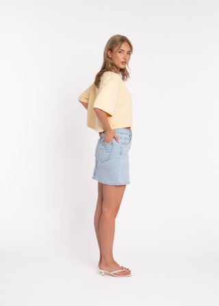 JENNA - Embroidered floral skirt