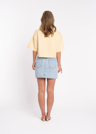 JENNA - Embroidered floral skirt