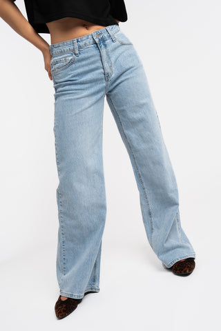 SERGE - Straight leg jeans with adjustable waist