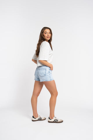 GEORGIA - Light blue shorts