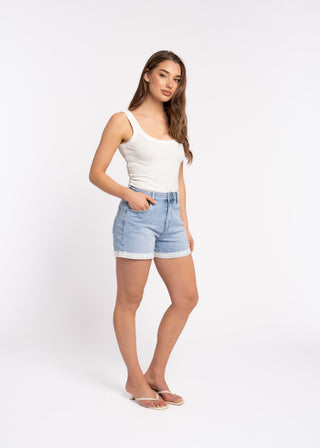 GARVI - Embroidered shorts