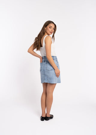 JEM - Jupe denim bleu
