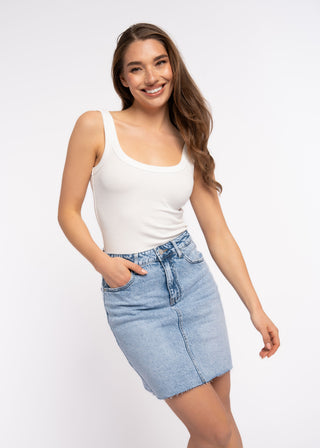 JEM - Jupe denim bleu