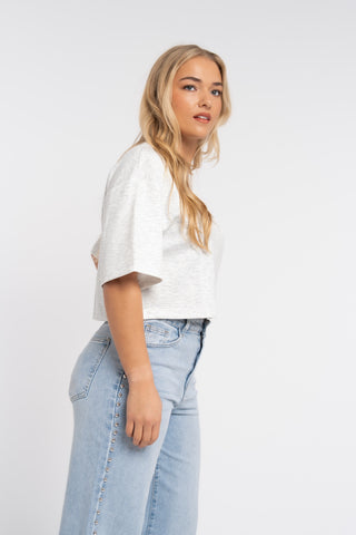 DAISY - Studded wide-leg jeans