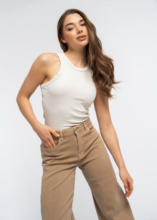 LILI - Jean wide leg longues jambes