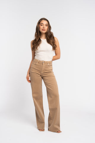 LILI - Jean wide leg longues jambes