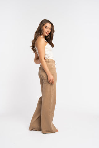 LILI - Jean wide leg longues jambes