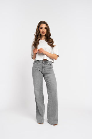LILI - Jean wide leg longues jambes