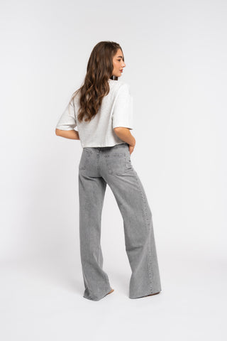 LILI - Jean wide leg longues jambes