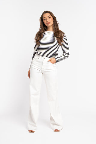 LILI - Jean wide leg longues jambes