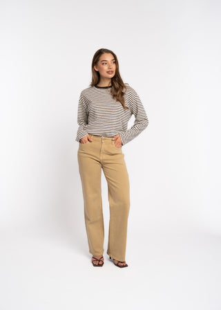 SICILY - Straight-leg, mid-rise jeans