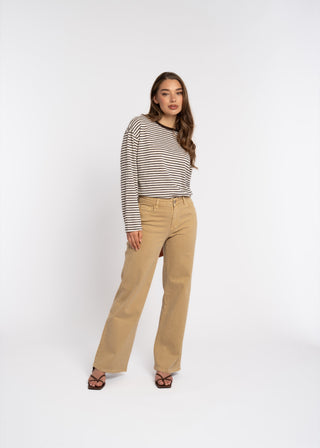 SICILY - Straight-leg, mid-rise jeans