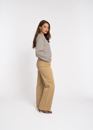 SICILY - Straight-leg, mid-rise jeans