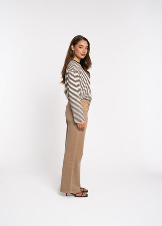 SICILY - Straight-leg, mid-rise jeans