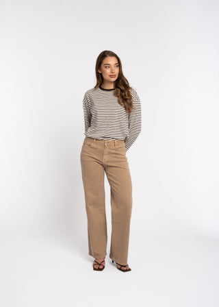 SICILY - Straight-leg, mid-rise jeans