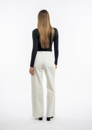 SICILY - Straight-leg, mid-rise jeans