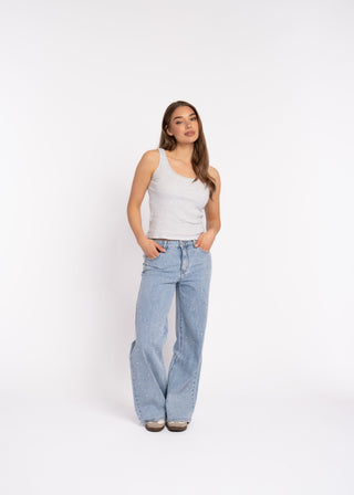 DELILAH - Jean with metal studs