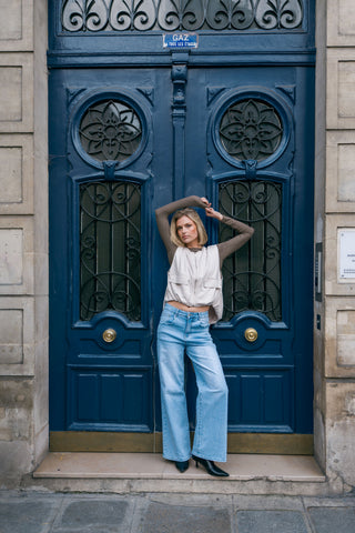 ARTY - Jean large poche fantaisie