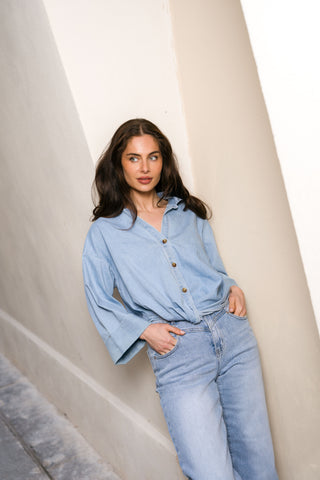 AZZY - Jean wide couture V