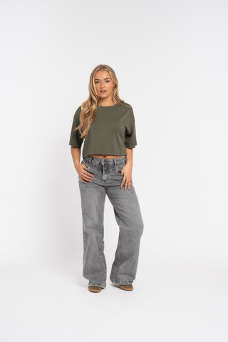 AZZY - Jean wide couture V