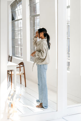 LOU - Jean with slits