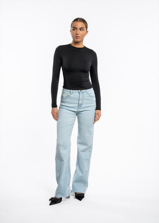 AMELIE - Light blue wide leg jeans