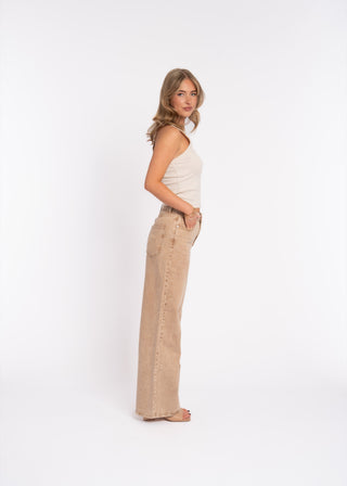 AMANDINE - Jean wide leg