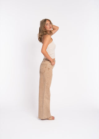 AMANDINE - Jean wide leg