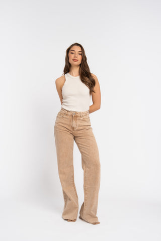 LILI - Jean wide leg longues jambes