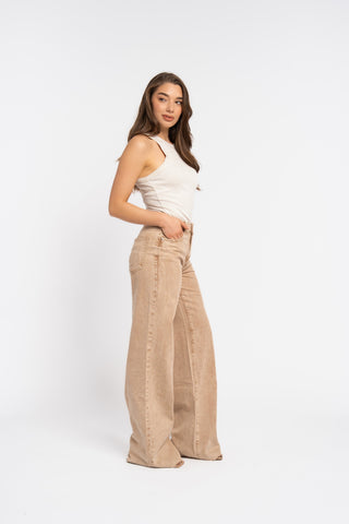 LILI - Jean wide leg longues jambes