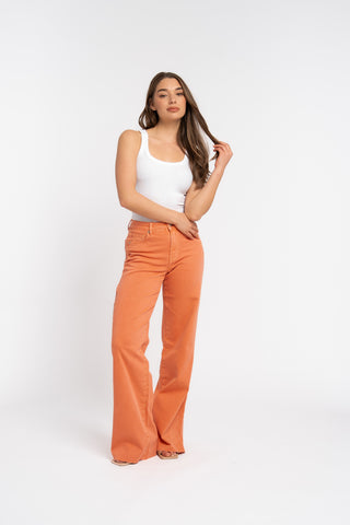 LILI - Jean wide leg longues jambes