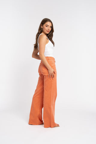 LILI - Jean wide leg longues jambes