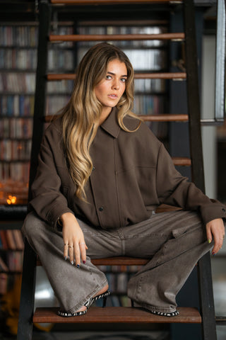 AMANDINE - Jean wide leg